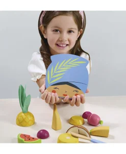 Tender Leaf - Skærebræt med tropisk frugt