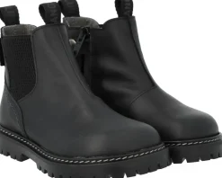 TEX-støvle i olieret læder