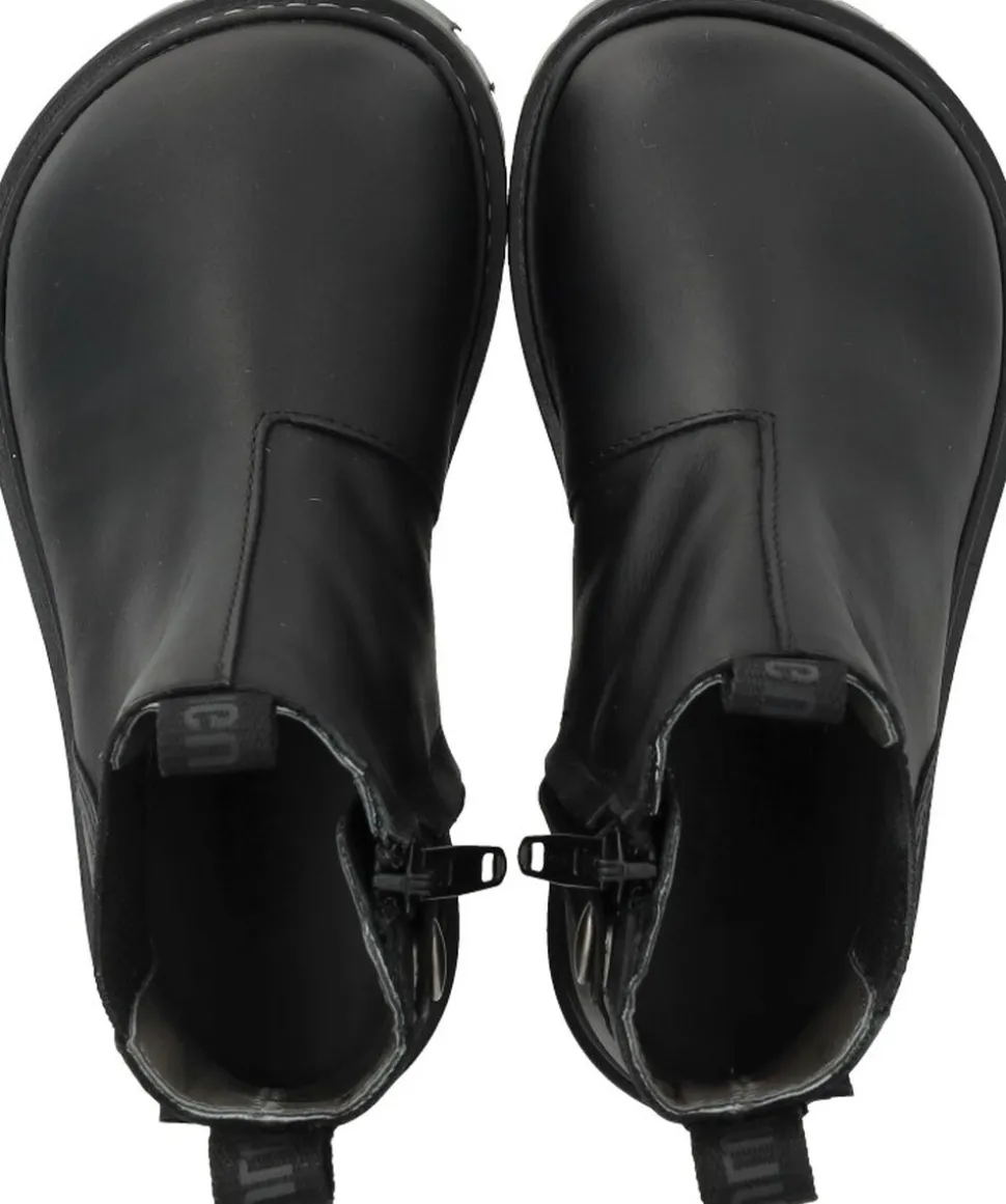 TEX-støvle i olieret læder