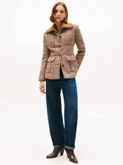 TH T-STRAP LEATHER POINTY BOOTIE