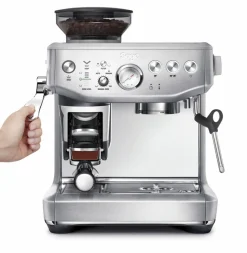 The Barista Express Impress Brushed Steel