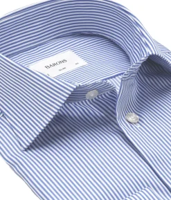 The Lawyer 4. 0 | Mid blue stripe | Slim fit