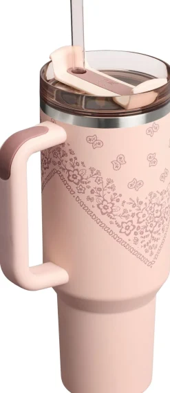 The Quencher H2. O FlowState Tumbler 1. 18L / 40oz Conch Flora