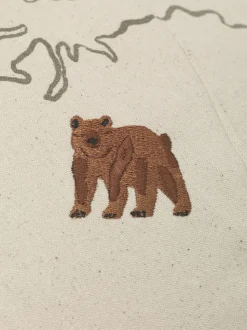 The World Pouf - Off-white