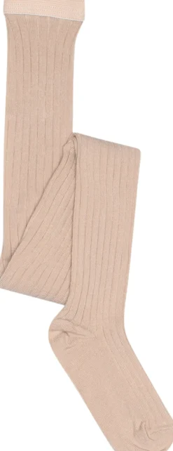 Tights cotton rib