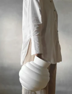 Tortus Archie vase No3 white