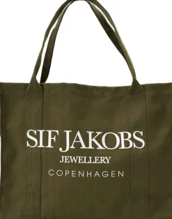 TOTE BAG KHAKI GREEN