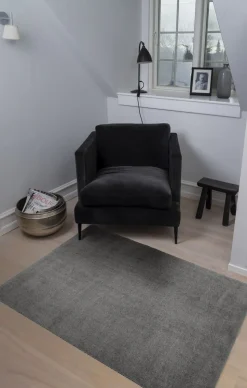 Tæppe/løber 130x90 cm, unicolor