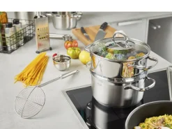 Trådske/fritureske 12 x 38,5 cm Stål