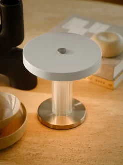 TREZZI PORTABLE TABLE LED WHITE