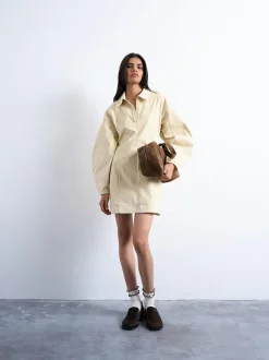 TSDANIA STRUCTURED MINI DRESS - COTTON