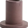 Tube Candleholder Concrete-Small