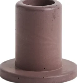 Tube Candleholder Concrete-Small