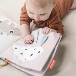 Tummy time stofbog Deer friends Farvemix