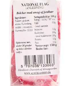 Turist-Gaveæske med danske flag, H. C. Andersen og andre national bolc