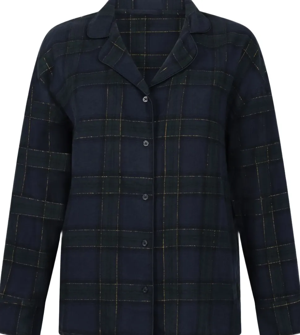 Twill Long-Sleeved Pyjama Top