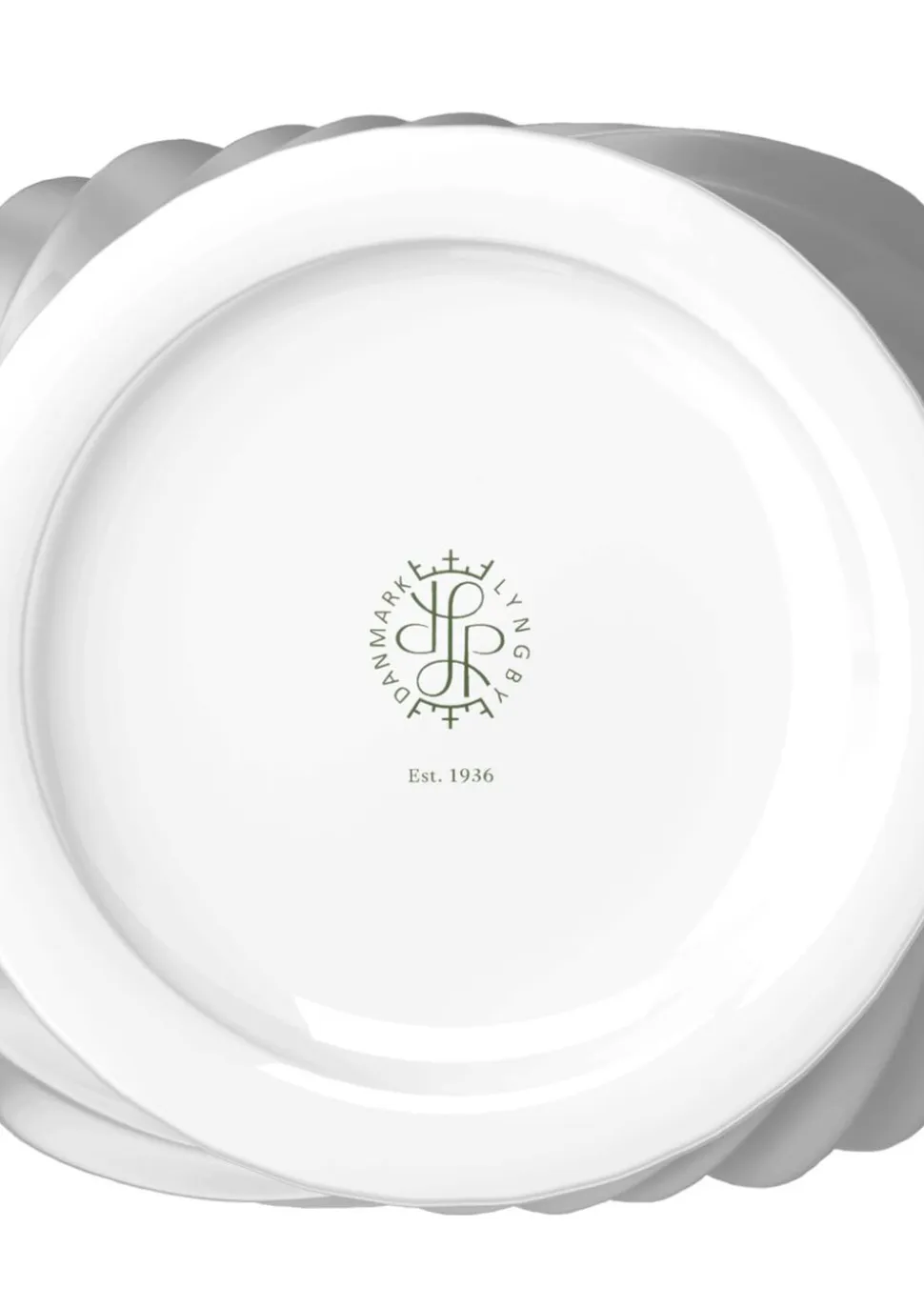 Twist Vase H31 cm hvid porcelæn