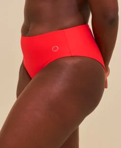 Ubud højtaljet bikini underdel - Heat