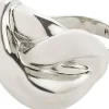 UNFOLD ring silver-plated