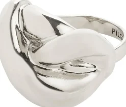 UNFOLD ring silver-plated