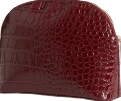 VALMMA Croc Effect Small Washbag