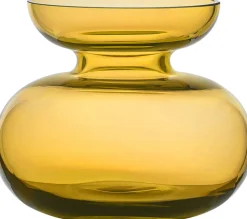 Vase Inu 11x9 cm Amber