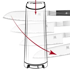 V-Edge Knivsliber til Europæisk og Asiatisk vinkel