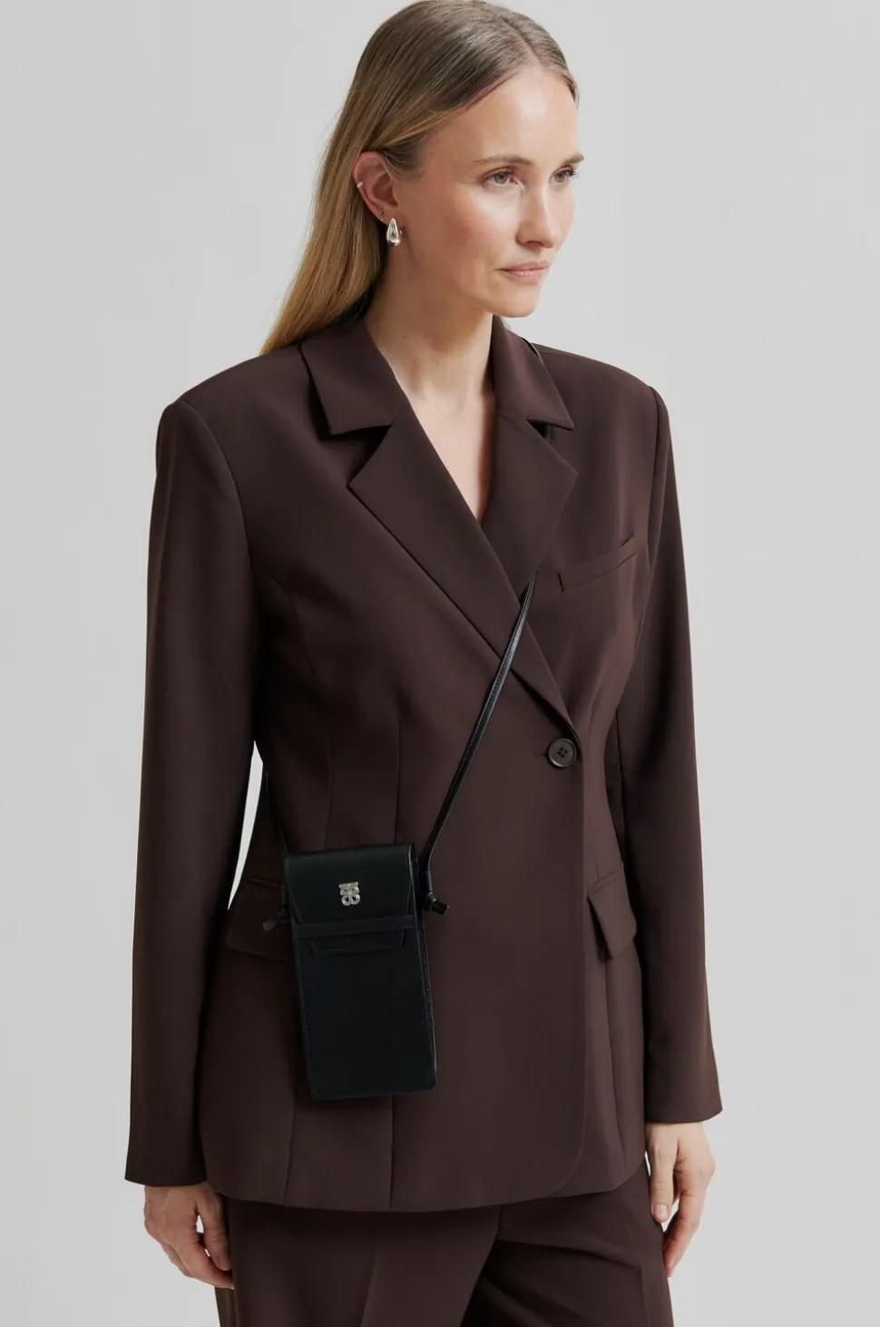 Verla Leather Phone Bag