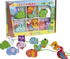 Vilac - Store træperler - Dyr