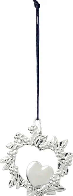 Vildt hjerte H8 forsølvet