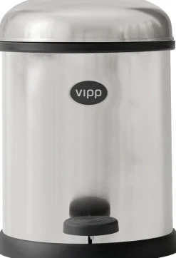 Vipp12 bin, stainless steel