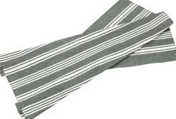 Viskestykke recycle Eco Stripe 70 x 50 cm Forest green