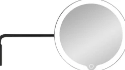 Wall mounted LED Vanity Mirror -MODO- Black