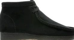 Wallabee Boot Black Sde, G, 7