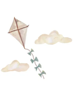 Wallsticker Drage, lille