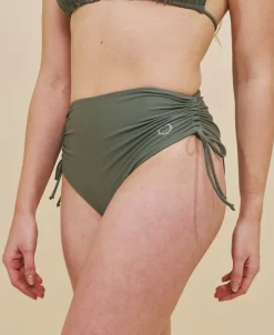 Wanita højtaljet justerbar bikini underdel