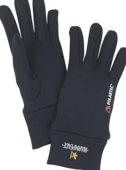 Warmpeace Gloves Powerstretch, Sort