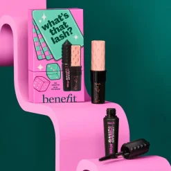 What's That Lash - Benefit mini mascara set for volumen og og krøl