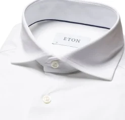 White Four-Way Stretch Shirt - Slim Fit