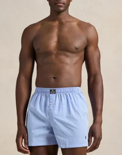 Windowpane Woven Boxer