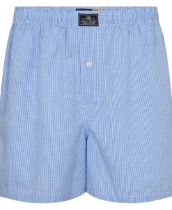 Windowpane Woven Boxer