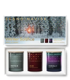 Winter Solstice Seasonal Candle Giftset 65g x 3