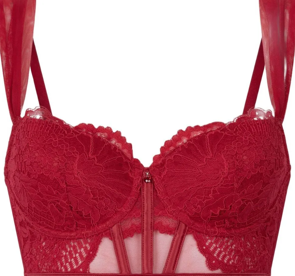Withney Padded Underwired Longline Bra