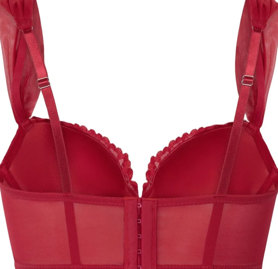 Withney Padded Underwired Longline Bra