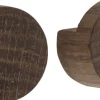 Wood knot, Smoked, 2 pcs