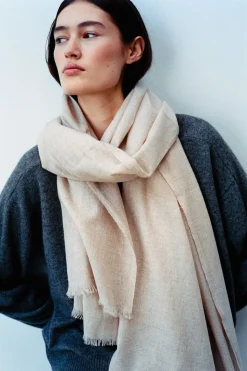 Wool cash scarf - Caroliva