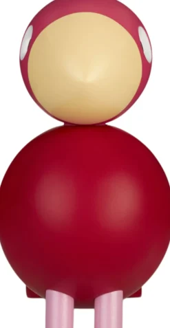 Year Bird Flora 2024 H12. 5 cm pink