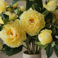 Yellow Peony Bouquet