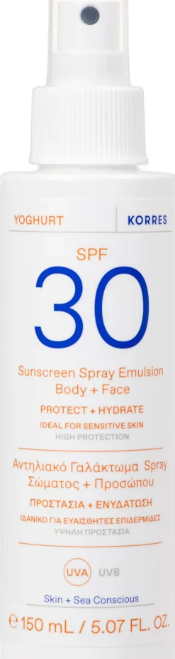 Yoghurt Sunscreen Spray Emulsion SPF 30 Body + Face