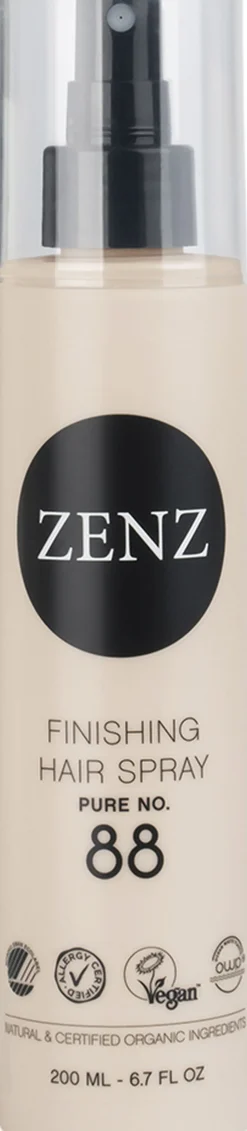 Zenz Organic Styling 88 Finishing Hair Spray Strong Hold 200 ML